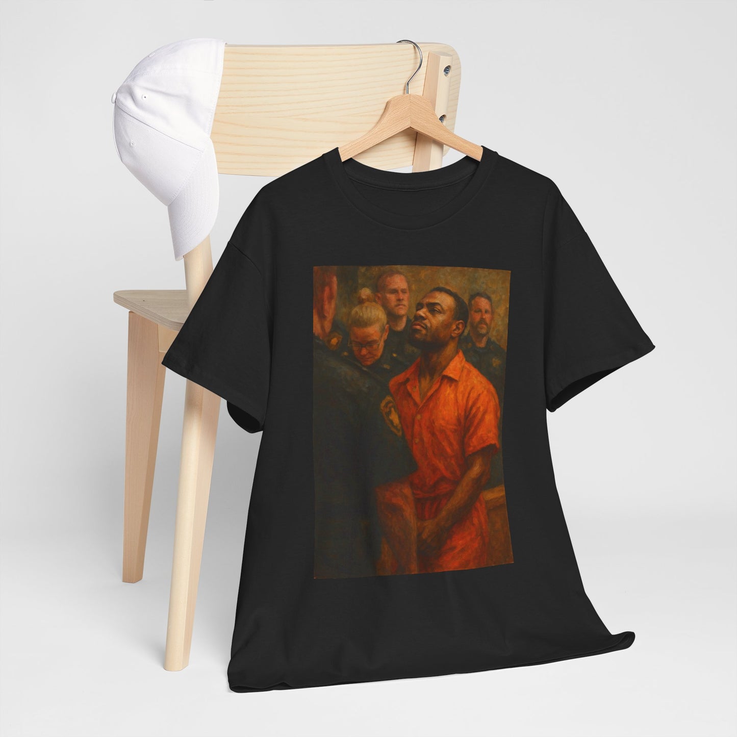 Artsy Statement Tee - Unisex Heavy Cotton Tee, Unique Graphic Shirt, Casual Wear, Perfect Gift for Art Lovers, Streetwear Style