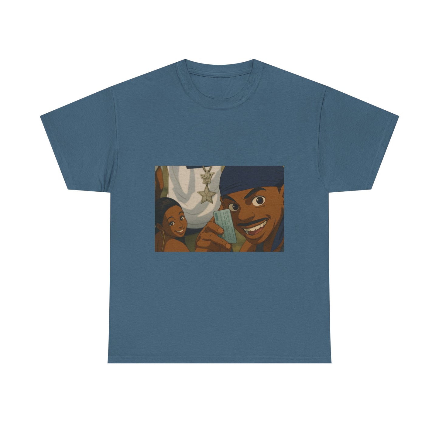 Fun & Stylish Unisex Heavy Cotton Tee - Cool Cartoon Design