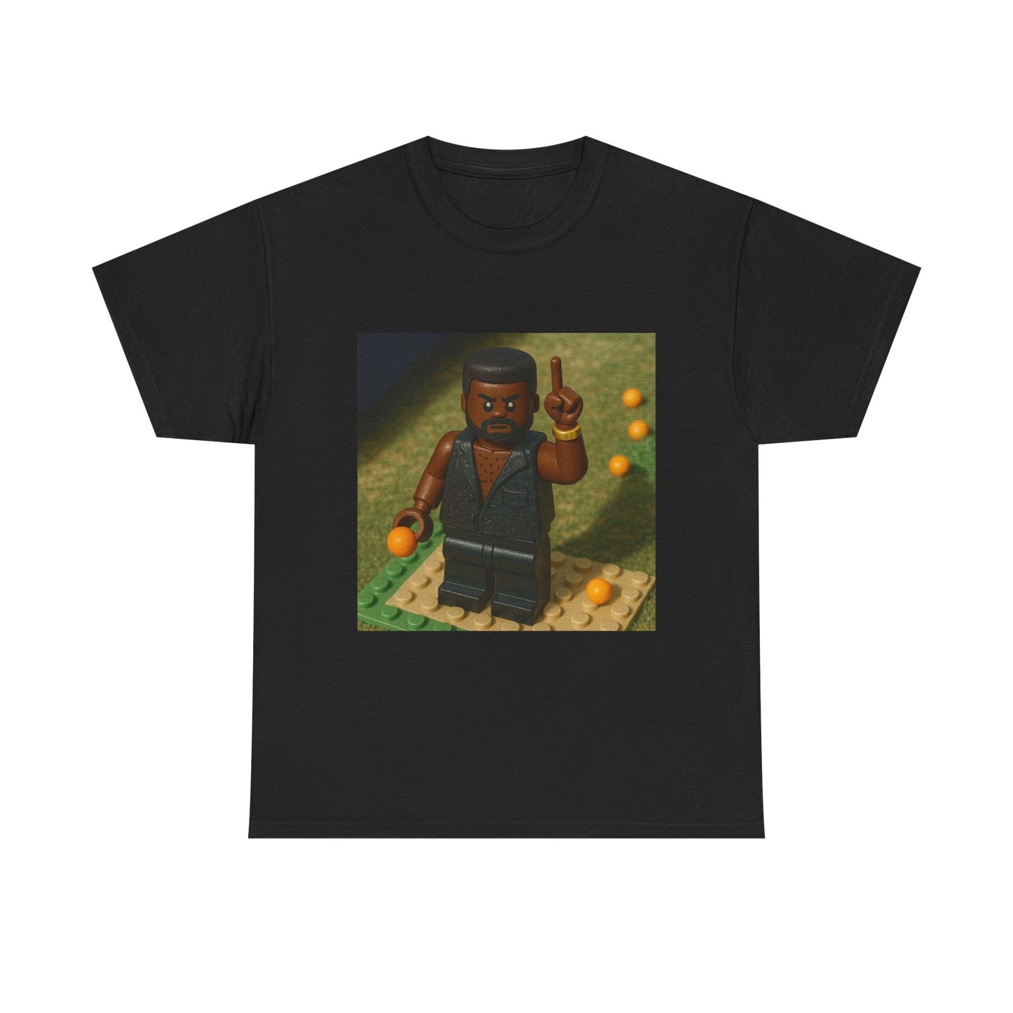 LEGO-Inspired Unisex Heavy Cotton Tee - Fun and Playful Graphic Shirt