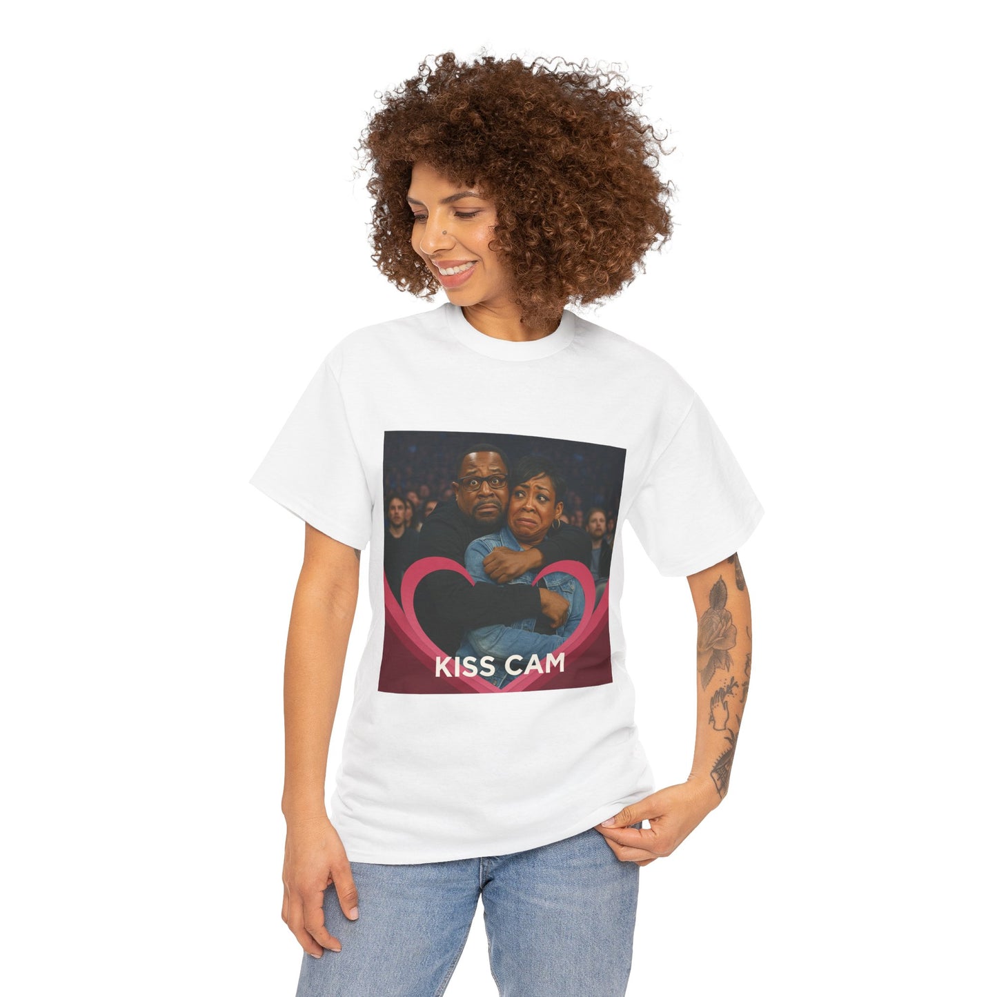Kiss Cam Unisex Heavy Cotton Tee | Funny Couple T-Shirt | Gift for Him or Her | Date Night Wear | Valentine's Day Tee, Romantic [...]