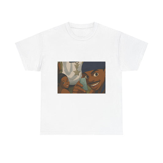 Fun & Stylish Unisex Heavy Cotton Tee - Cool Cartoon Design