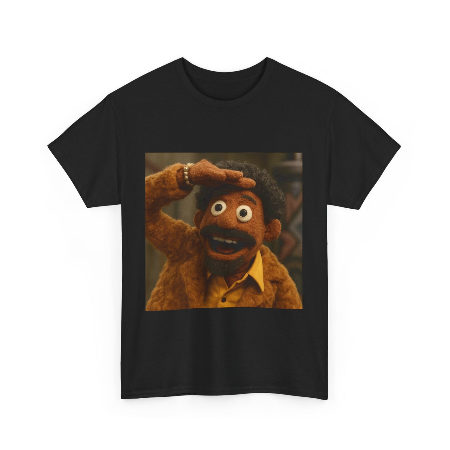 Retro Puppet Inspired Unisex Heavy Cotton Tee
