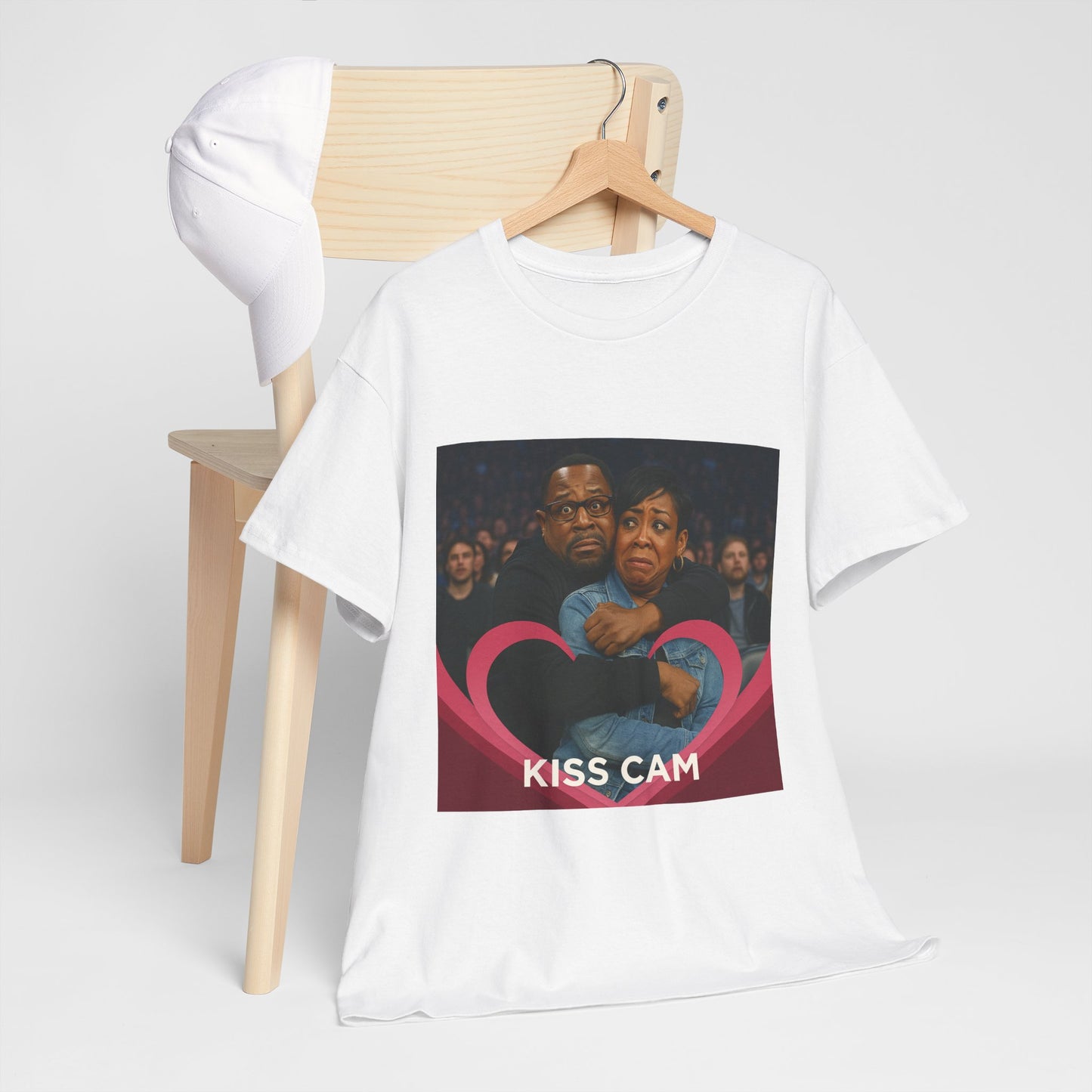 Kiss Cam Unisex Heavy Cotton Tee | Funny Couple T-Shirt | Gift for Him or Her | Date Night Wear | Valentine's Day Tee, Romantic [...]