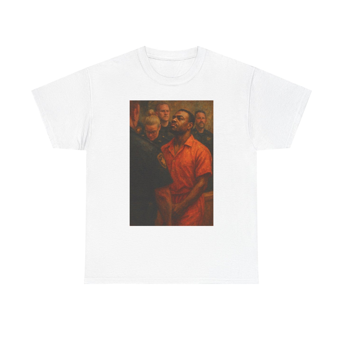 Artsy Statement Tee - Unisex Heavy Cotton Tee, Unique Graphic Shirt, Casual Wear, Perfect Gift for Art Lovers, Streetwear Style