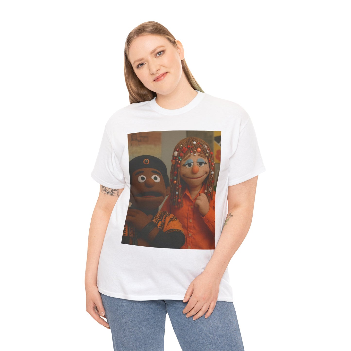 Nostalgic Muppet Tee - Unisex Heavy Cotton T-Shirt