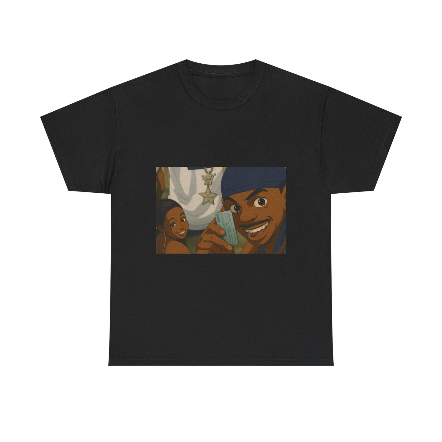 Fun & Stylish Unisex Heavy Cotton Tee - Cool Cartoon Design