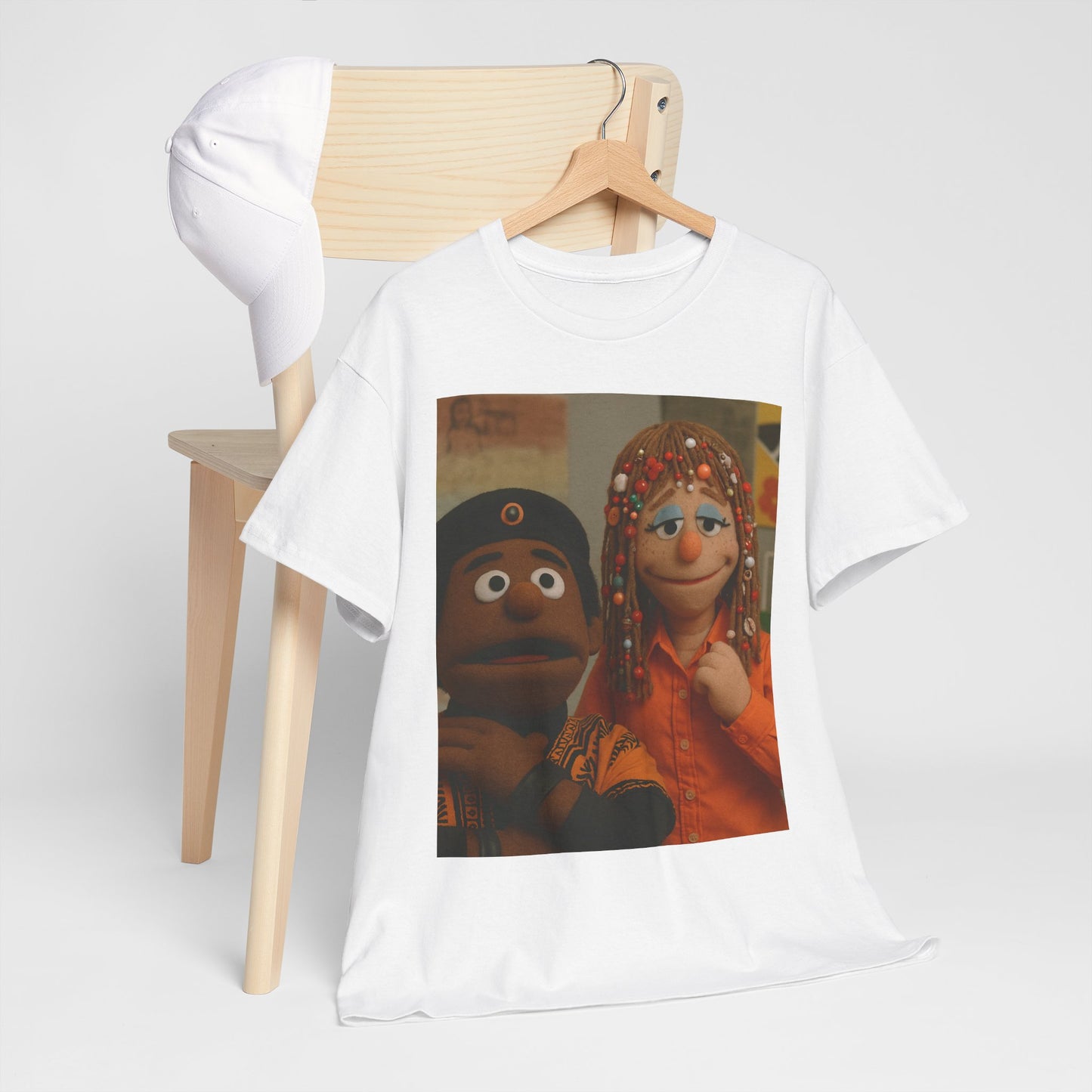 Nostalgic Muppet Tee - Unisex Heavy Cotton T-Shirt