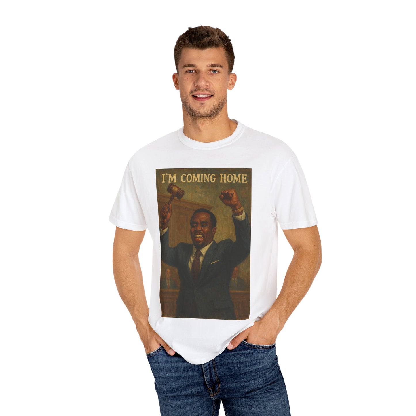 Empowering Unisex T-Shirt: "I’m Coming Home" Graphic Tee, Motivational Shirt, Gift for Him/Her, Casual Wear, Homecoming