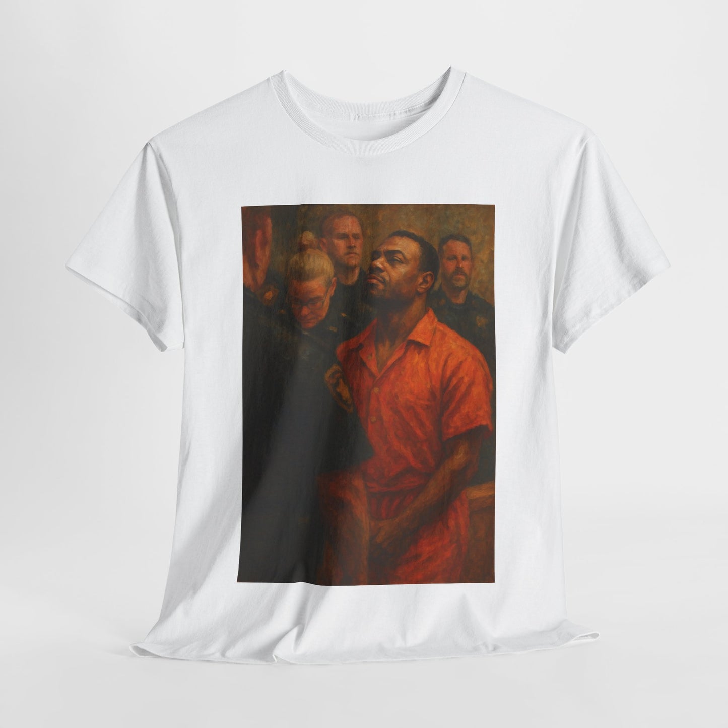 Artsy Statement Tee - Unisex Heavy Cotton Tee, Unique Graphic Shirt, Casual Wear, Perfect Gift for Art Lovers, Streetwear Style