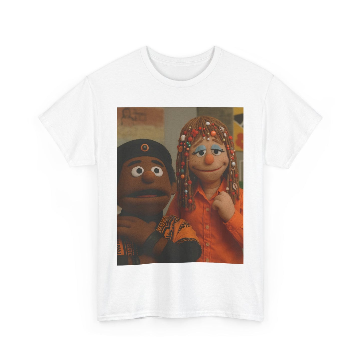 Nostalgic Muppet Tee - Unisex Heavy Cotton T-Shirt